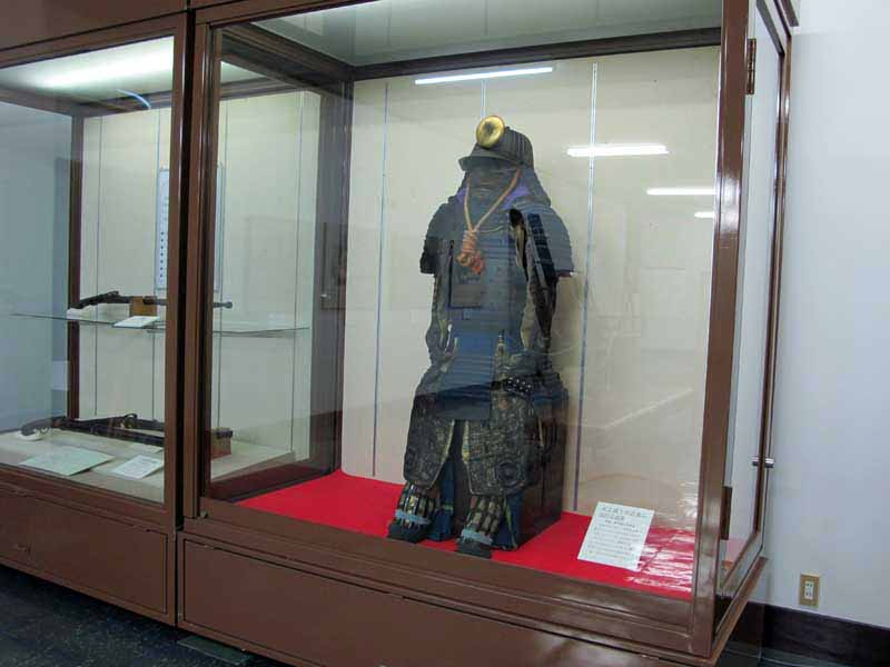 米子組士伝世品の甲冑（かっちゅう）